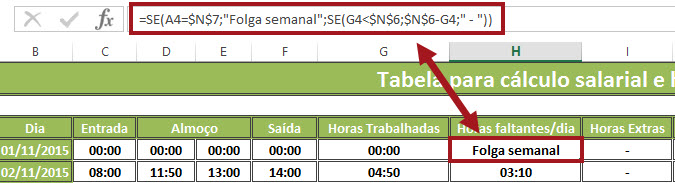 Calculadora de horas trabalhadas