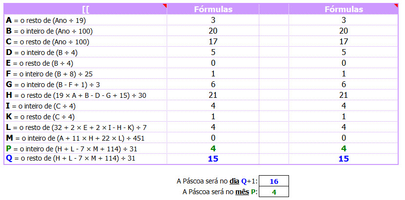 Calendário permanente + gerador de calendários no Excel 3.0