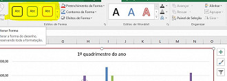 Contorno no gráfico Contorno no gráfico