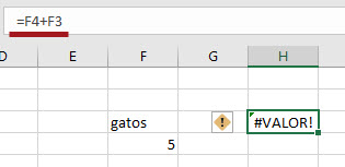 Como resolver o erro #VALOR! no Excel