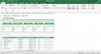 Versão do Excel 2016 para Mac Versão do Excel 2016 para Mac