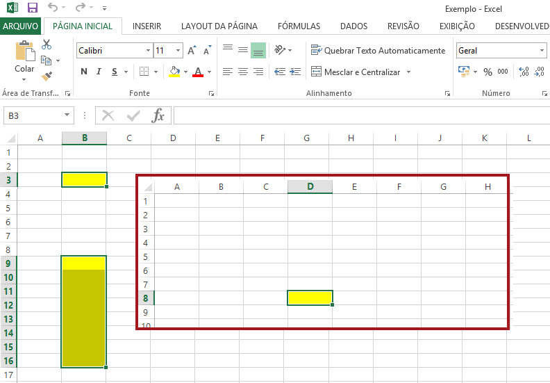 O Que é Uma Célula Ativa No Excel