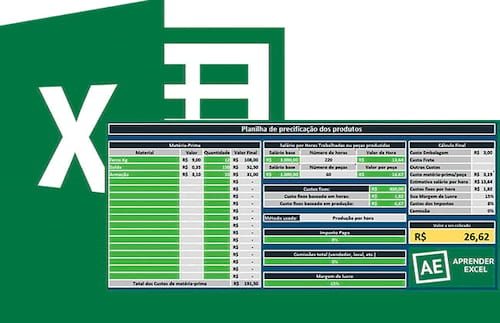 Planilha de fluxo de caixa simplificado no Excel 4.0