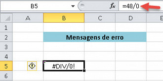 Regra básica da matemática. Não existe divisão por 0 ;) Regra básica da matemática. Não existe divisão por 0 ;)
