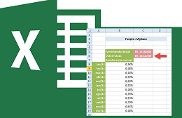 Função =Vfplano (calcular rendimentos no Excel) Função =Vfplano (calcular rendimentos no Excel)