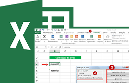 Usando a Verificação de Erros do Excel Usando a Verificação de Erros do Excel