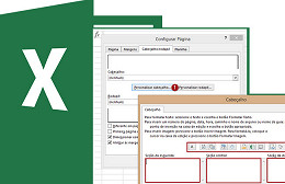 Adicionando cabeçalhos e rodapés no Excel