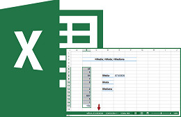 Como calcular média, moda e mediana no Excel =Média, =Moda e =Med Como calcular média, moda e mediana no Excel =Média, =Moda e =Med