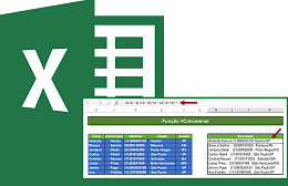 Função =Concatenar no Excel Função =Concatenar no Excel