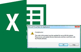 Problemas de incompatibilidade entre Office 32 e 64 bits Problemas de incompatibilidade entre Office 32 e 64 bits