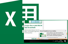 Como receber as notificações do Aprender Excel na sua tela Como receber as notificações do Aprender Excel na sua tela