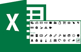 Excel agora possui ícones nativos (novidades 2017) Excel agora possui ícones nativos (novidades 2017)