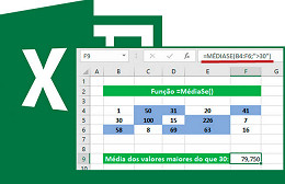Calcular a média condicional no Excel =MédiaSe() e =MédiaSes() Calcular a média condicional no Excel =MédiaSe() e =MédiaSes()