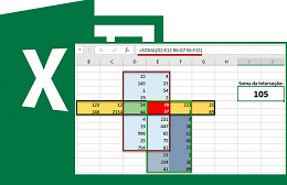 Trabalhando com interseções de intervalo no excel Trabalhando com interseções de intervalo no excel