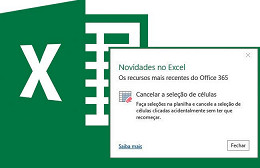 Novidade: Cancelamento de células selecionadas Novidade: Cancelamento de células selecionadas