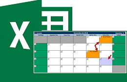 Calendário 2019 no Excel 1.0 Calendário 2019 no Excel 1.0