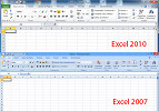 Diferenças entre Excel 2007 e 2010
