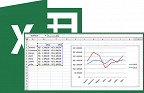 Gráficos de crescimento no Excel