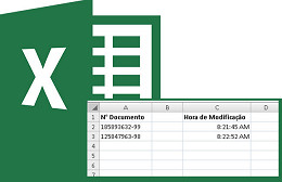 Registrando data e a hora de alteração no Excel com VBA Registrando data e a hora de alteração no Excel com VBA