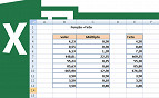 Função =Teto e o arredondamento de números no Excel